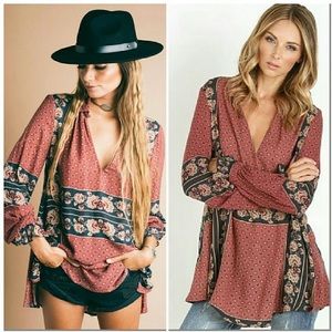 Free People Changing Times  Tunic